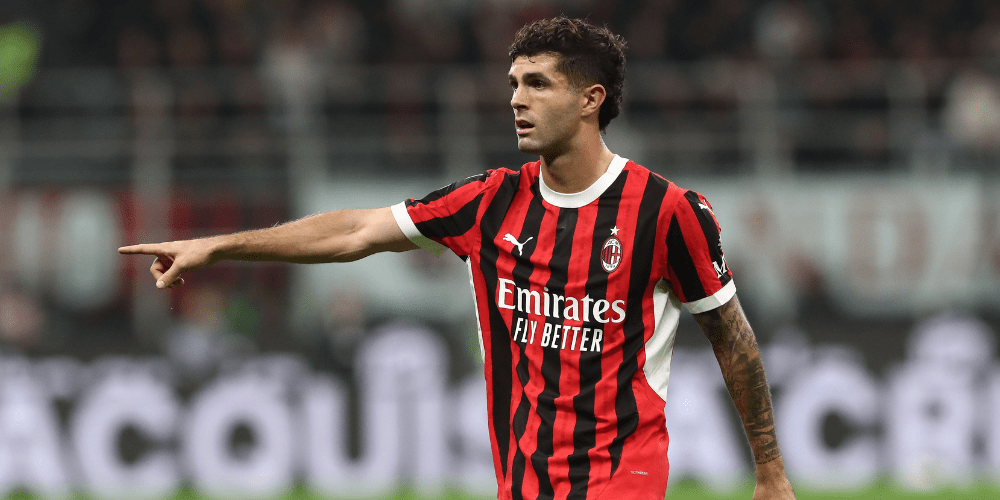 AC Milan winger Christian Pulisic has been named as a potential transfer target for Manchester United in the January transfer window.