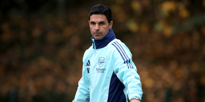 Arsenal manager Mikel Arteta.