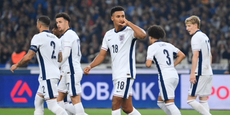 England player ratings vs Greece - Madueke and Jones shine