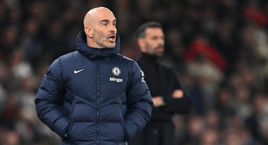 Enzo Maresca, manager of Premier League club Chelsea.