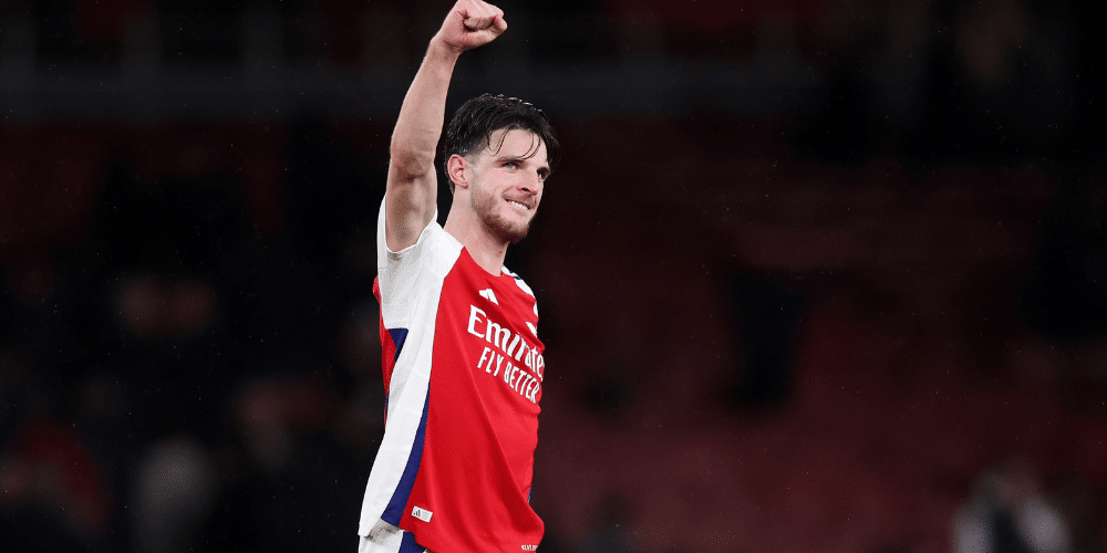 Declan Rice has said he hopes Arsenal teammate Bukayo Saka can break the Premier League's single-season assist record this season.