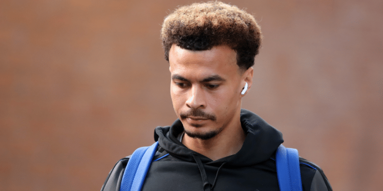 Former Spurs and Everton footballer Dele Alli.