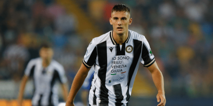 Udinese forward Lorenzo Lucca is attracting interest from Premier League clubs ahead of the January transfer window.