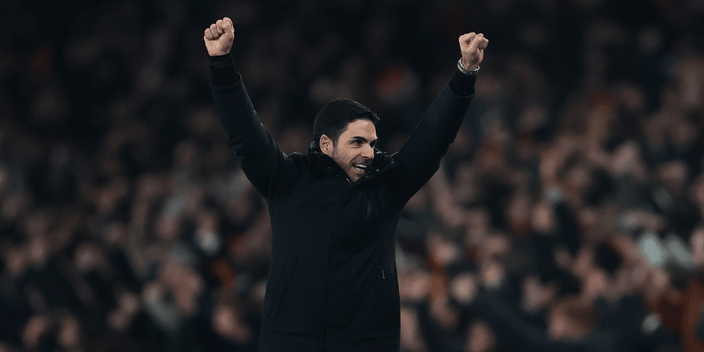Arteta says Arsenal have to enjoy the pressures of competing