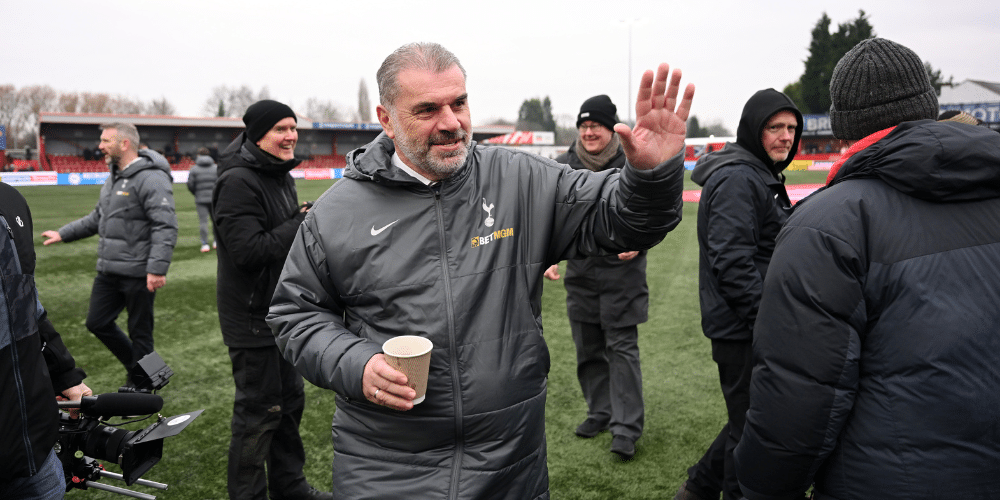 Postecoglou insists 'job done' despite shaky Spurs win at Tamworth