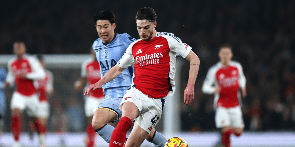 Rice says Arsenal 'should have scored 10' against Spurs