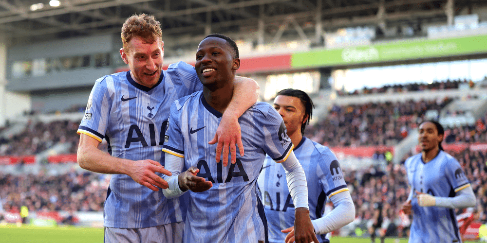 Ange Postecoglou praised the performance from his players as Tottenham earned a 2-0 win at Brentford in the Premier League.