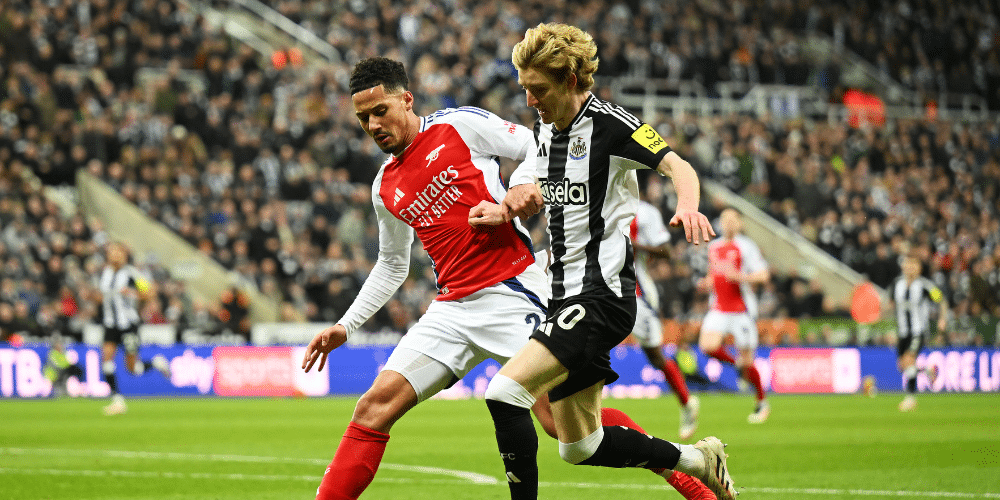 Arsenal player ratings vs Newcastle: Saliba struggles badly