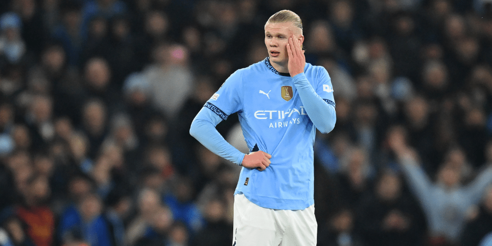 Haaland not in squad as Man City name XI to face Liverpool