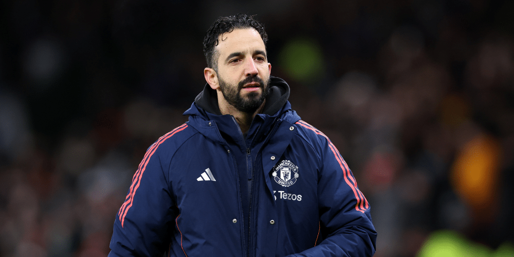 Ruben Amorim has defender Bruno Fernandes amid comments criticising the midfielder's captaincy at Manchester United.