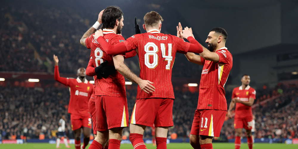 Slot not ruling out quadruple with Liverpool in a 'good place'