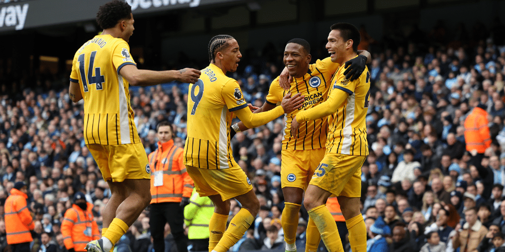 Hinshelwood backs Brighton to 'beat anybody' after Man City draw