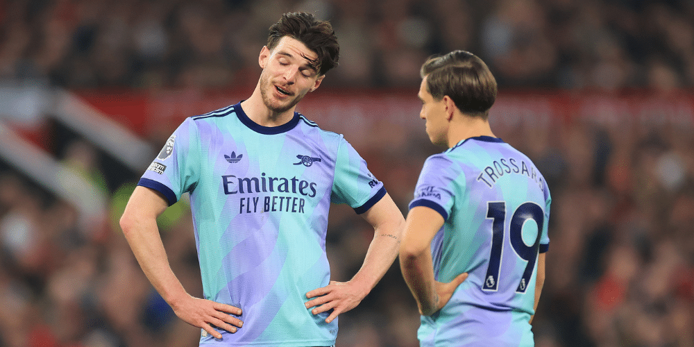 Rice vows Arsenal will 'keep going' as title dream dented