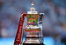 FA Cup fourth round draw in full A detailed view as the FA Cup Trophy is displayed on a plinth prior to the Emirates FA Cup Final match between Manchester City and Manchester United at Wembley Stadium on May 25, 2024 in London, England.