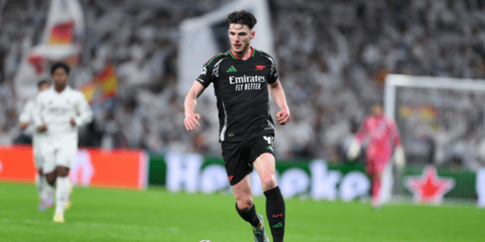 Arteta backs Rice to get even better after Real Madrid masterclass