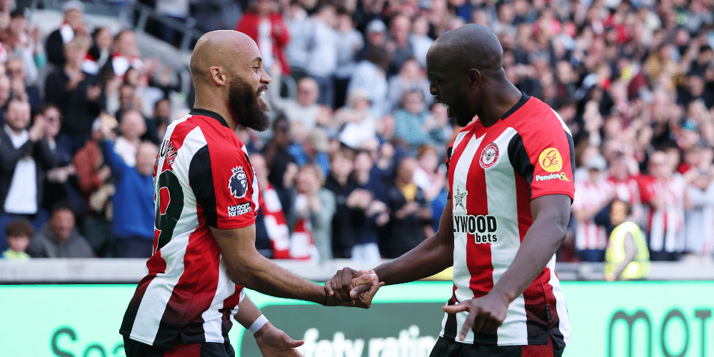 Brentford's Mbeumo and Wissa match feat of Salah and Mane