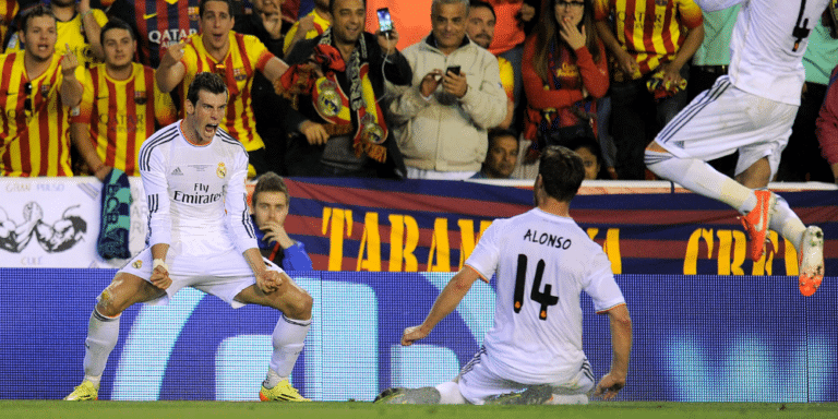 Every Copa del Rey final between Barcelona and Real Madrid
