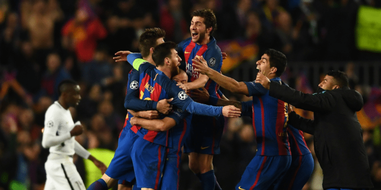 Every three-goal first-leg deficit overturned in Champions League history