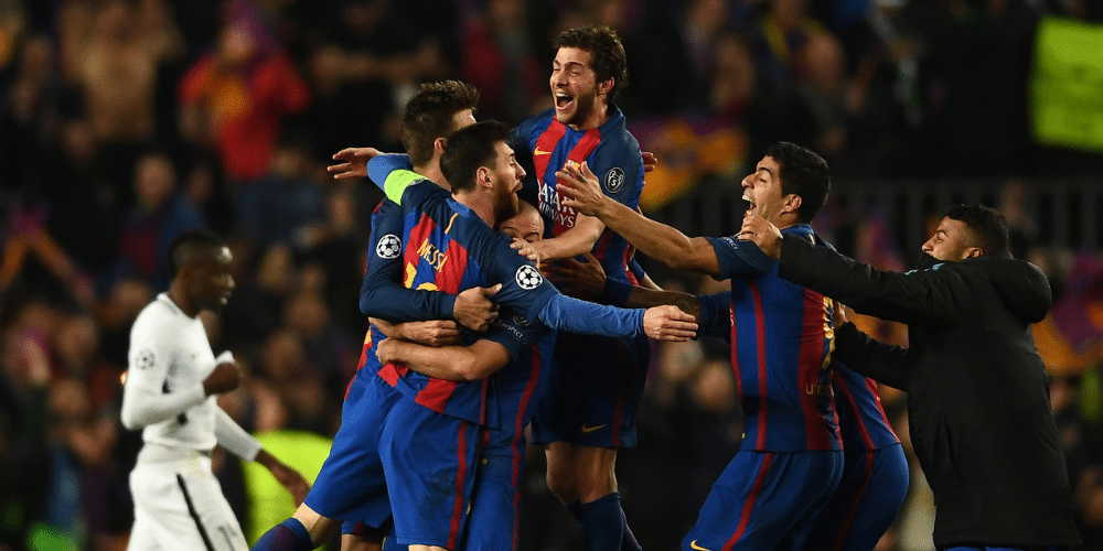 Every three-goal first-leg deficit overturned in Champions League history