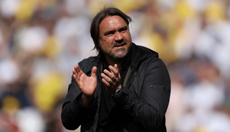 Leeds United manager Daniel Farke.