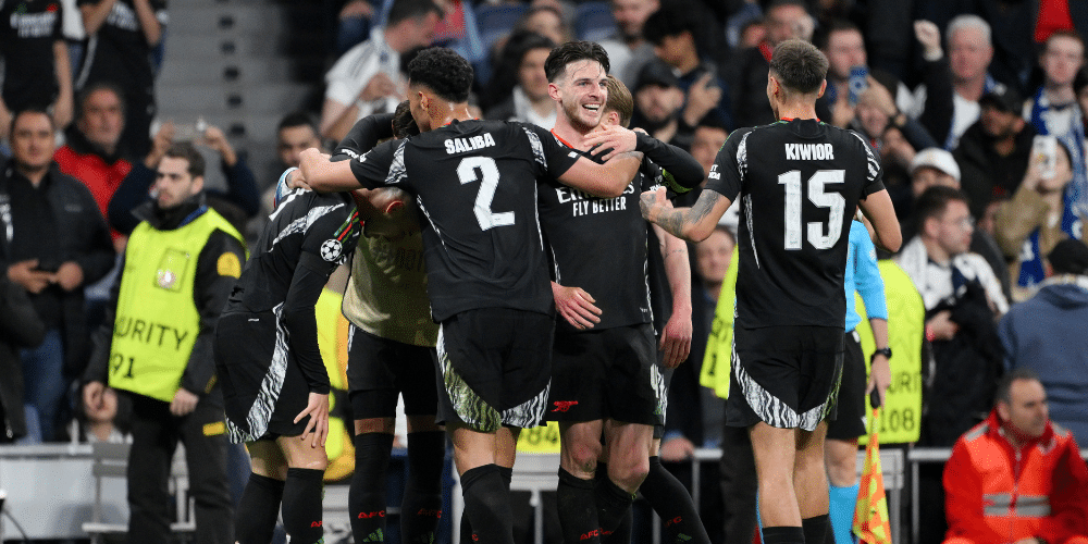 Rice says Arsenal 'fully believe' club can win the Champions League this season