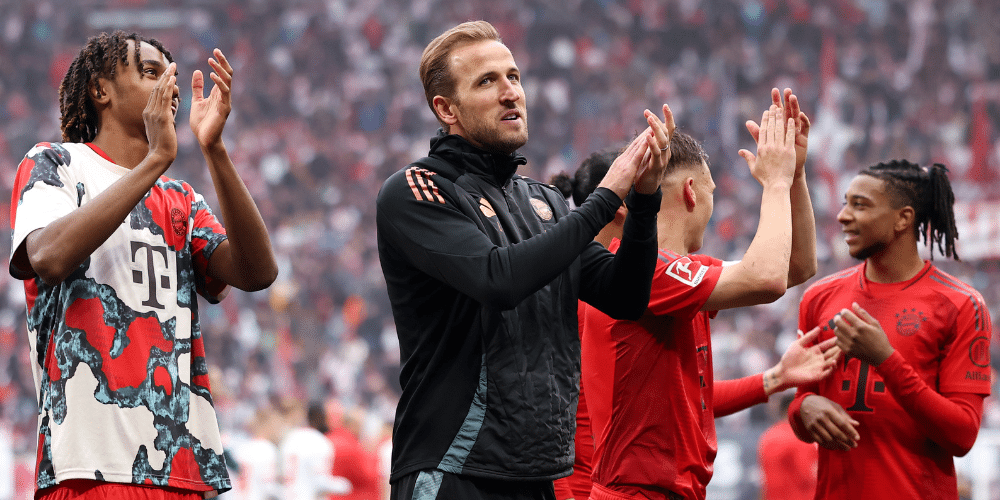 Harry Kane wins first major trophy as Bayern clinch Bundesliga