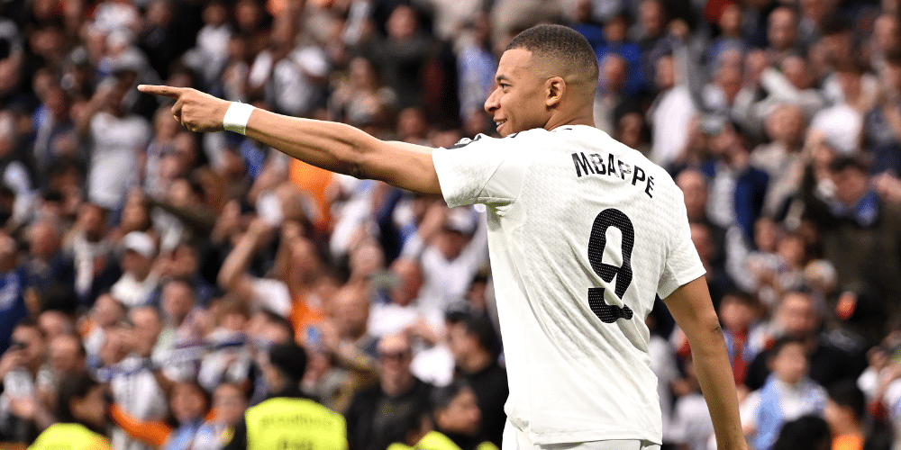 Kylian Mbappe closing in on Real Madrid goal record