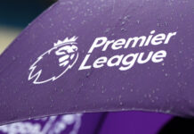 Premier League confirm transfer window dates ahead of summer A detailed view of the Premier League logo is seen on an umbrella prior to the Premier League match between Manchester City and Aston Villa at Etihad Stadium on October 26, 2019 in Manchester, United Kingdom.