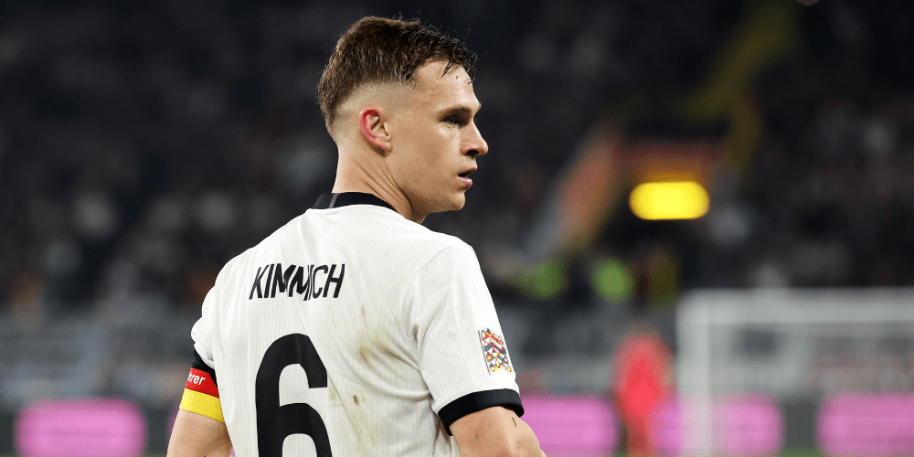 Germany player Joshua Kimmich in action.