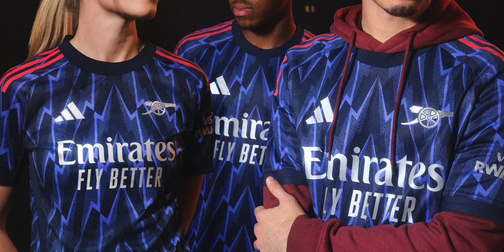 Arsenal unveil navy away kit for 2025/26 season