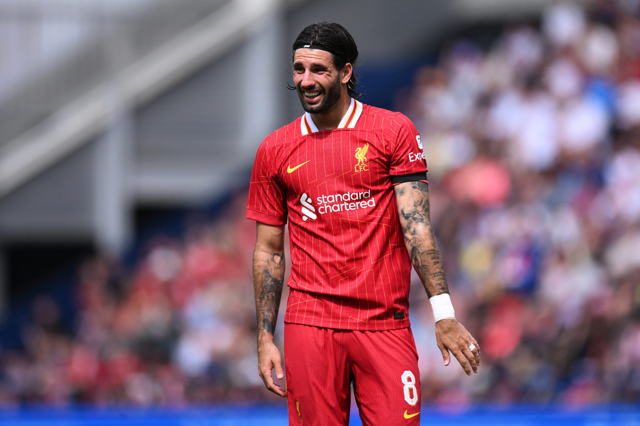 Dominik Szoboszlai scores Liverpool stunner against Milan