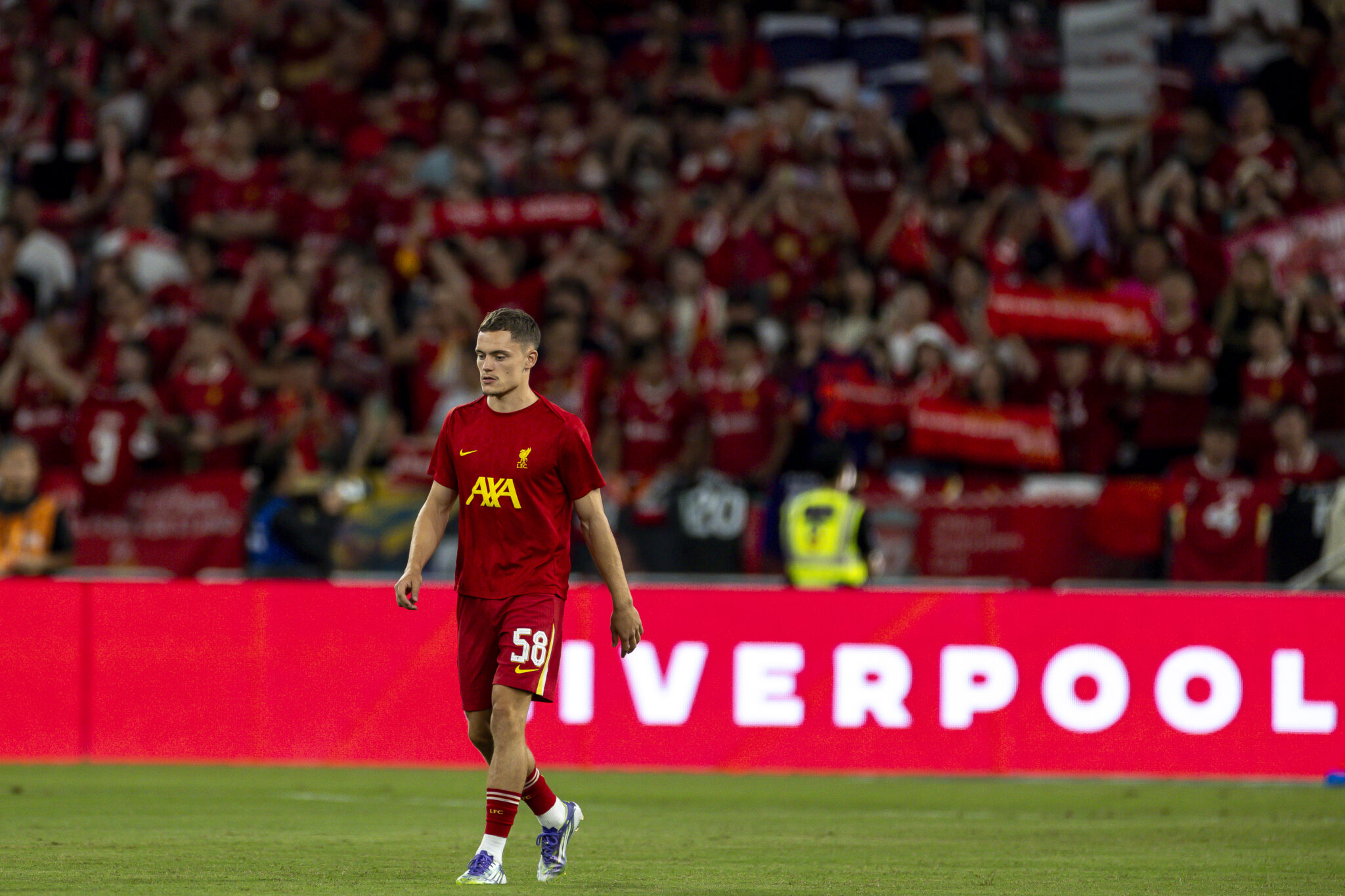 Florian Wirtz scores first Liverpool goal in pre-season win