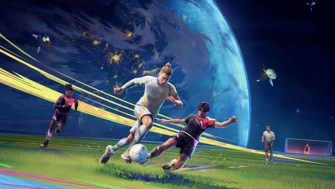 REMATCH - A still image from the football video game Rematch.