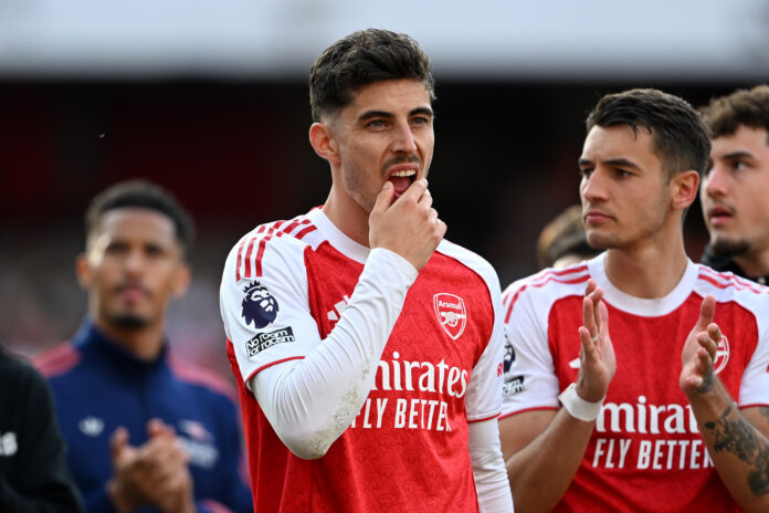 Arsenal player Kai Havertz.