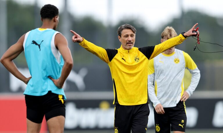 Borussia Dortmund manager Nico Kovac.