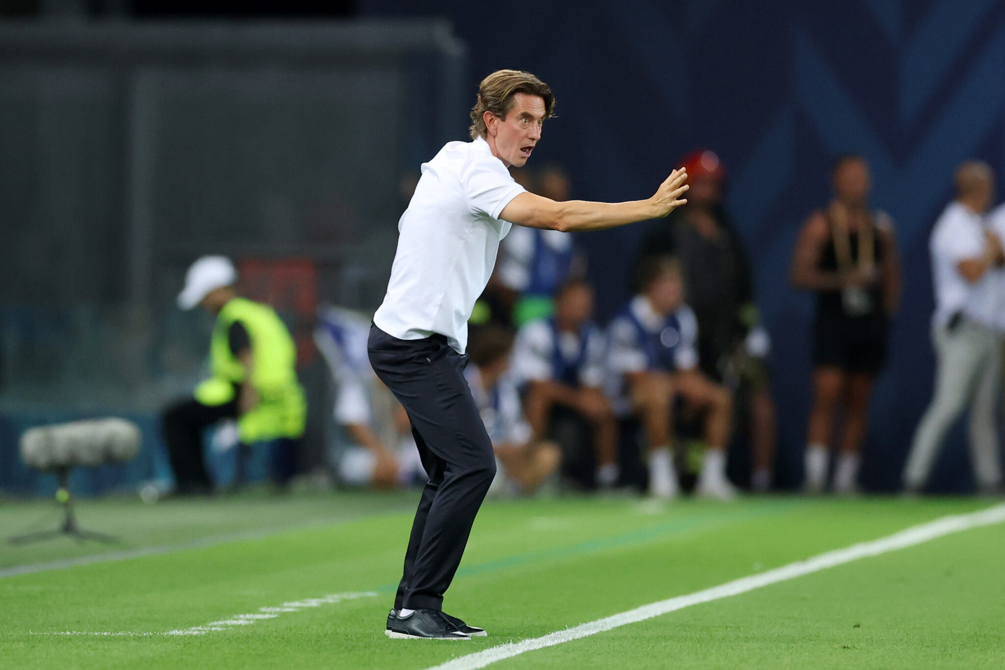 Frank proud of Tottenham team despite 'brutal' PSG defeat
