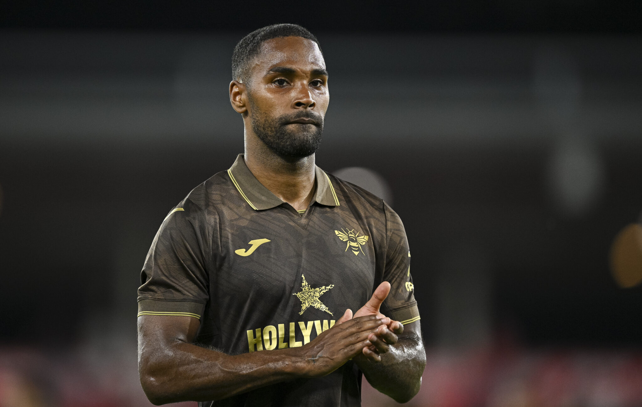 Premier League - Rico Henry of Brentford reacts during the pre-season friendly match between Gil Vicente and Brentford at Estadio Cidade de Barcelos on July 25, 2025 in Barcelos, Portugal.