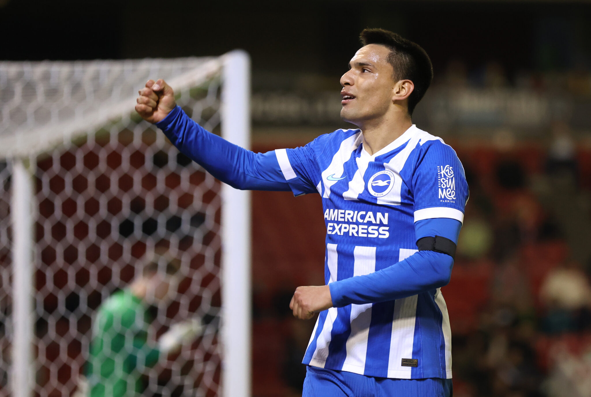 Diego Gomez Brighton four goals vs Barnsley