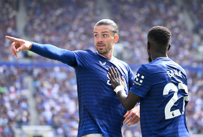 Jack Grealish has been named as the Premier League Player of the Month