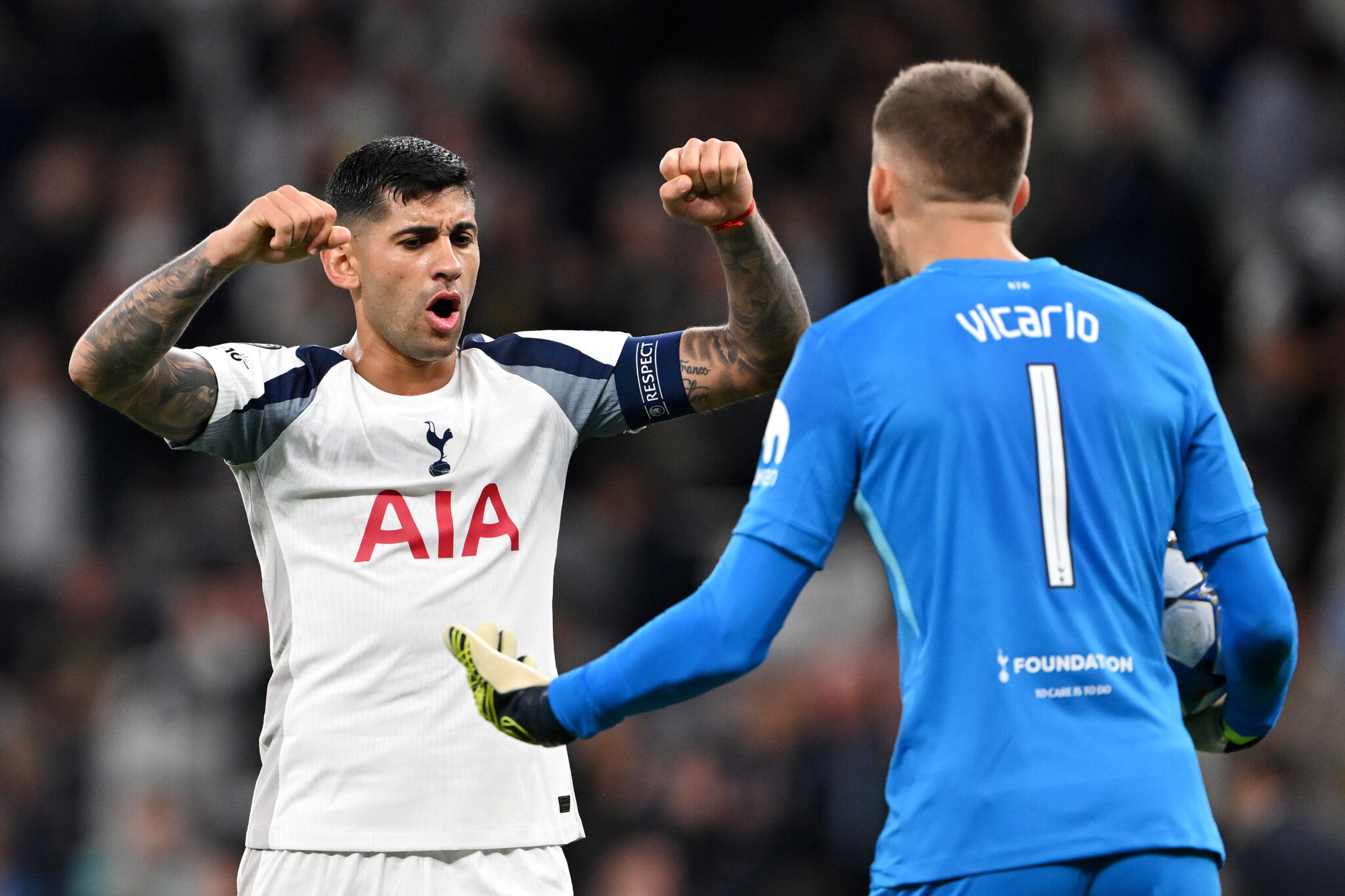 Frank pleased with solid Spurs foundation after Villarreal win