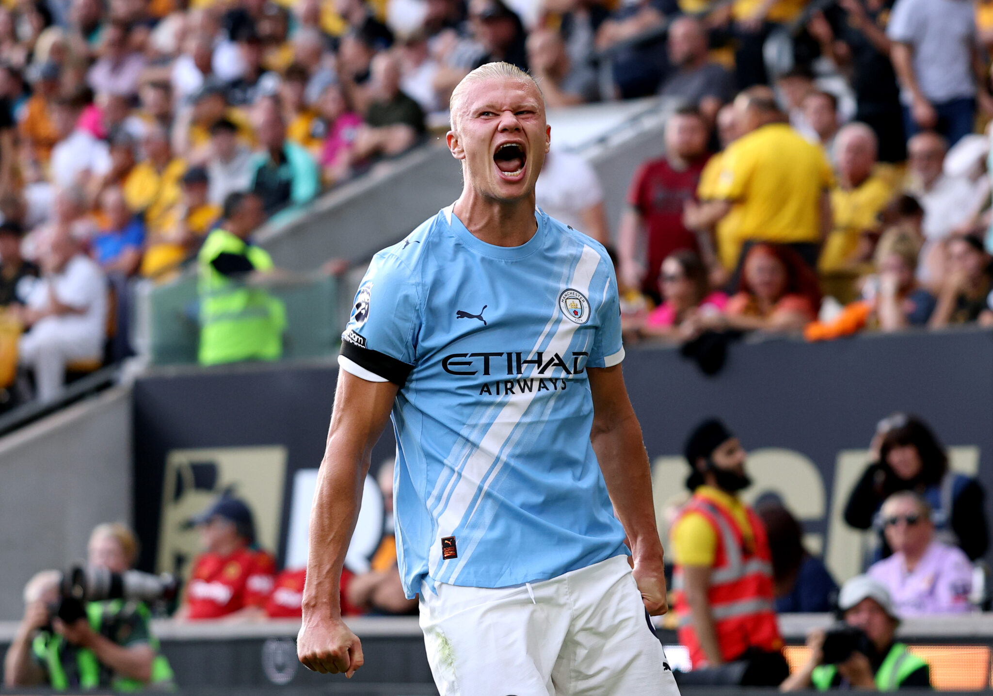 Guardiola says Haaland a level 'above' Liverpool signing Isak