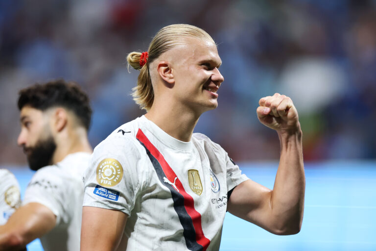 Haaland hits five goals as Norway move closer to World Cup