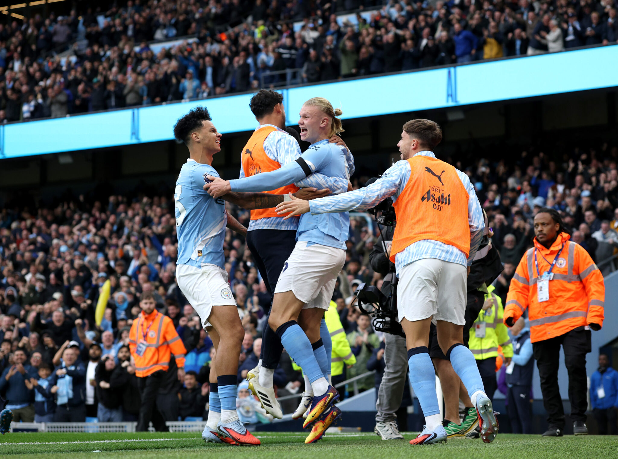 Pep Guardiola believes Manchester City forward Erling Haaland is 'better than ever'
