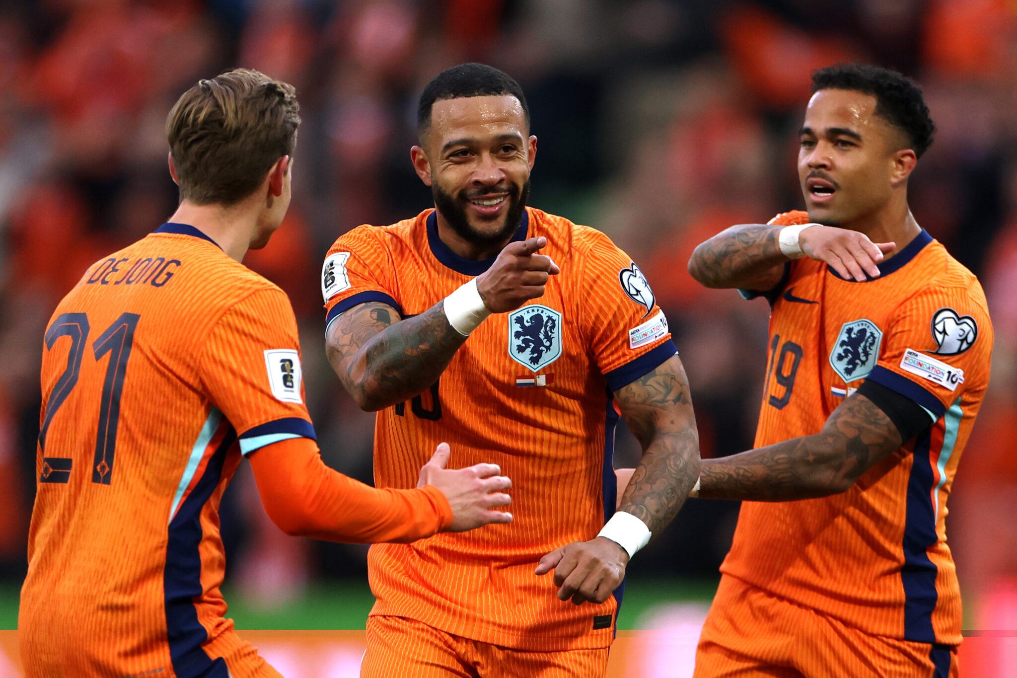 The Netherlands' leading scorers as Depay breaks record