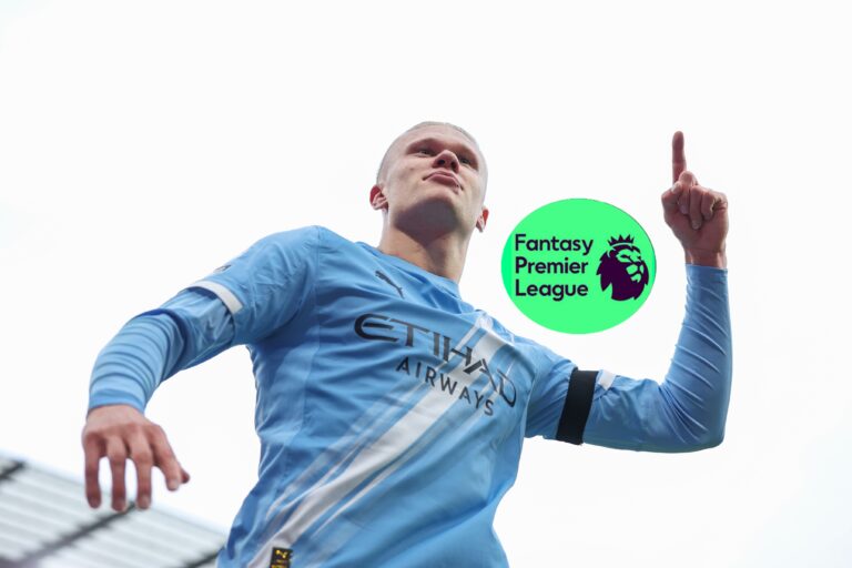 Fantasy Premier League - Erling Haaland of Manchester City celebrates scoring his first goal to make it 2-0 during the Premier League match between Manchester City and Manchester United at Etihad Stadium on September 14, 2025 in Manchester, England.
