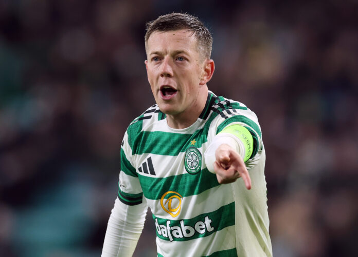 Celtic captain Callum McGregor.