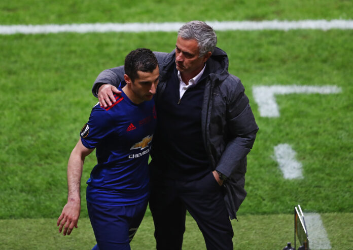 Henrikh Mkhitaryan Jose Mourinho