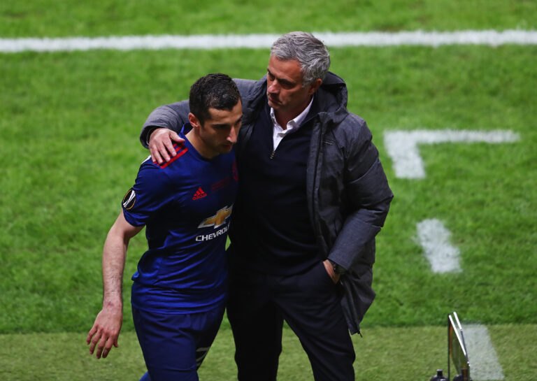 Henrikh Mkhitaryan Jose Mourinho