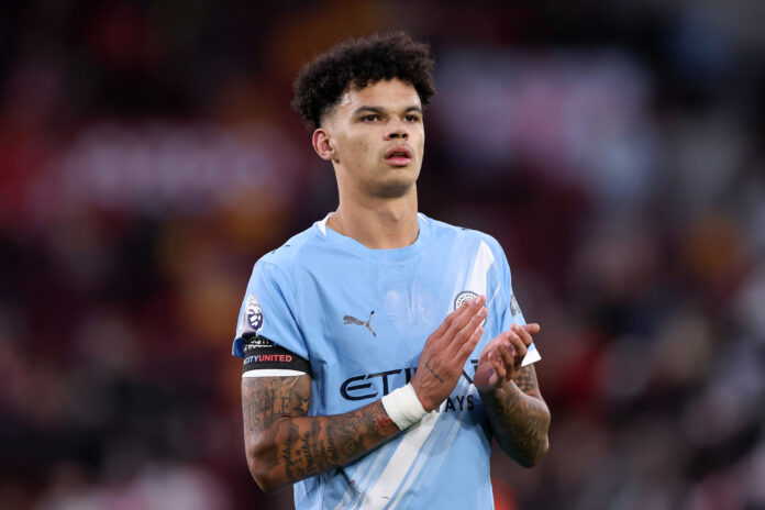 Manchester City youngster Nico O'Reilly has been called up to the England squad