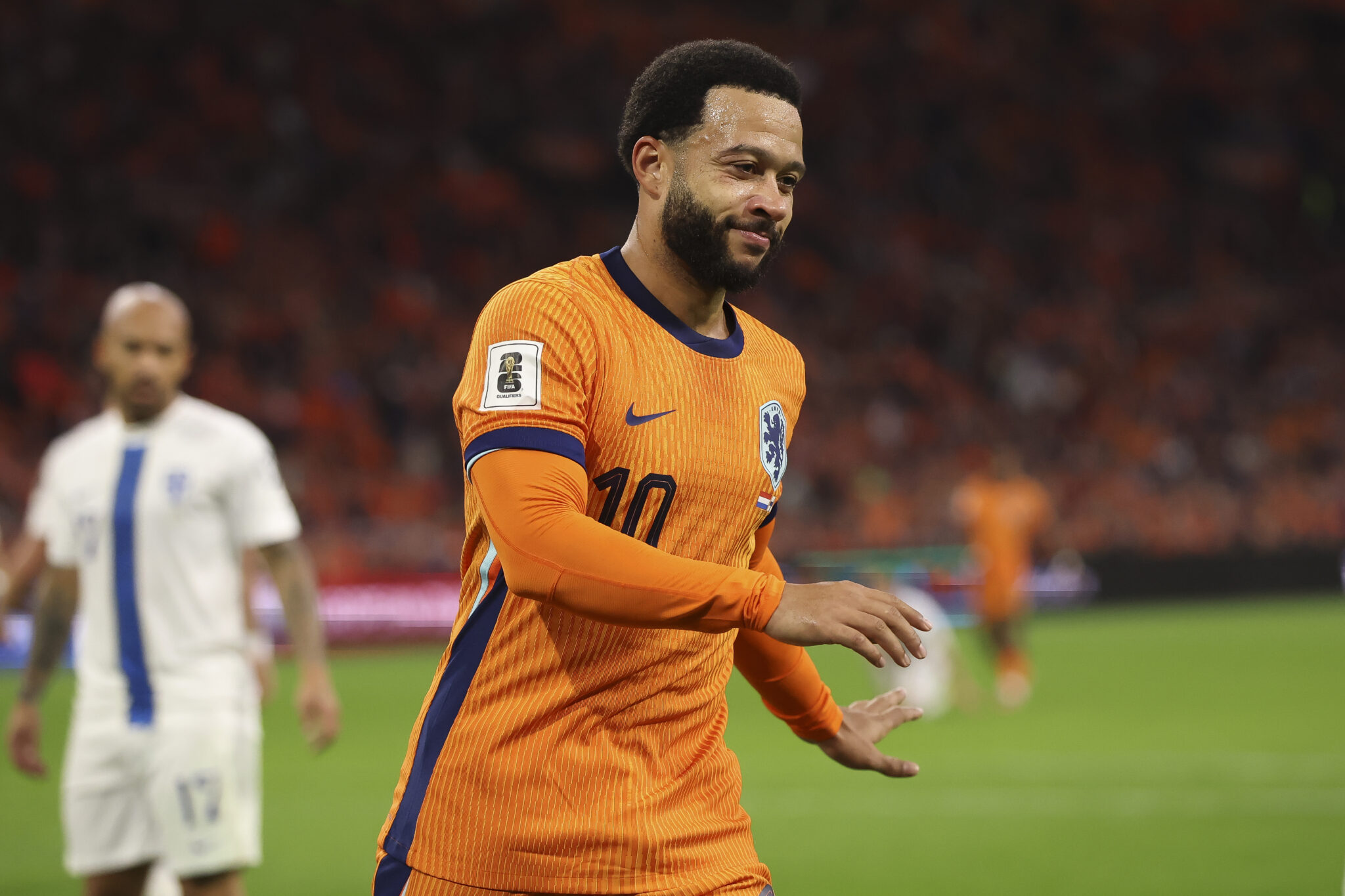 Memphis Depay enhances Netherlands legacy with latest feat